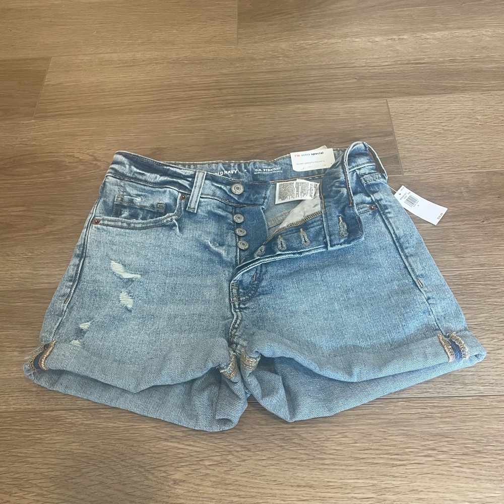 Old Navy O.G. Straight Jean Shorts